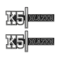 PartzBiz CM 04-547 - BROTHERS Trucks K5 Fender Badge Pair - Blazer 4WD PartzBiz CM 04-547 - BROTHERS Trucks K5 Fender Badge Pair - Blazer 4WD