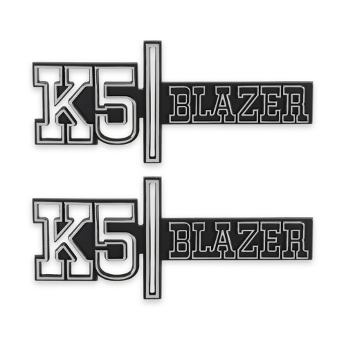 PartzBiz CM: 04-547-BROTHERS Trucks K5 Fender Badge Pair - Blazer 4WD PartzBiz CM: 04-547-BROTHERS Trucks K5 Fender Badge Pair - Blazer 4WD