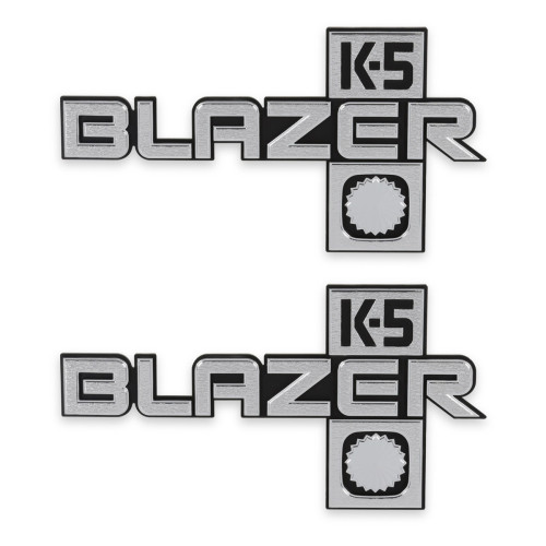 PartzBiz CM: 04-548-BROTHERS Trucks K5 Fender Badge Pair - Blazer 4WD PartzBiz CM: 04-548-BROTHERS Trucks K5 Fender Badge Pair - Blazer 4WD
