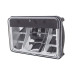 PartzBiz CM: HLED873LOWBEAM-Brothers Trucks LED Headlight - 4X6 Inch - High Power - Each - ไฟต่ำ PartzBiz CM: HLED873LOWBEAM-Brothers Trucks LED Headlight - 4X6 Inch - High Power - Each - ไฟต่ำ
