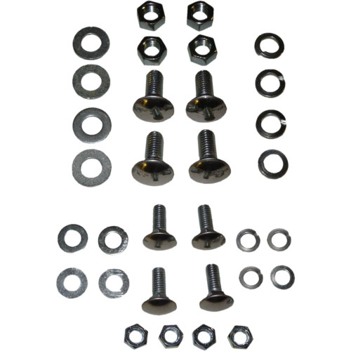 PartzBiz CM: L0223-67-BROTHERS Trucks REAR BUMPER BOLT KIT