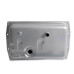 PartzBiz CM: GTPDT72-Brothers Trucks Rear Mount Gas Tank Set - Steel - Top Fill