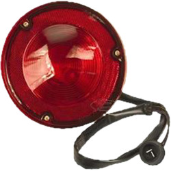 PartzBiz CM C1106-67 - BROTHERS Trucks TAIL LIGHT ASSEMBLY BLACK - STEPSIDE