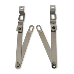 PartzBiz CM A6458-76 - BROTHERS Trucks TAILGATE HINGE SET