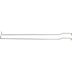 PartzBiz CM A1330-67 - BROTHERS Trucks TAILGATE LATCH ROD SET