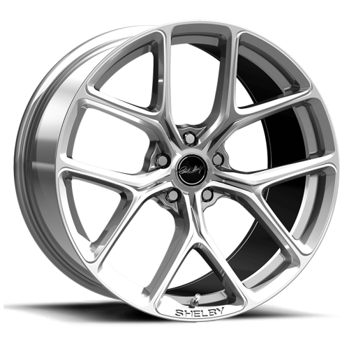PartzBiz CM: CS3-215455-CP-Carroll Shelby Wheels CS3 - 20 x 11 in. - 5 x 114.3 - 50mm Offset - Chrome Powder PartzBiz CM: CS3-215455-CP-Carroll Shelby Wheels CS3 - 20 x 11 in. - 5 x 114.3 - 50mm Offset - Chrome Powder