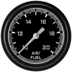 PartzBiz CM AX394GBLF - เกจวัดอัตราส่วนน้ำมันเชื้อเพลิงอากาศ Autocross Grey 2 5/8 PartzBiz CM AX394GBLF - เกจวัดอัตราส่วนน้ำมันเชื้อเพลิงอากาศ Autocross Grey 2 5/8
