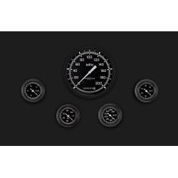 PartzBiz CM AX154GBLF - AutoCross Gray Five Gauge Set 154 PartzBiz CM AX154GBLF - AutoCross Gray Five Gauge Set 154
