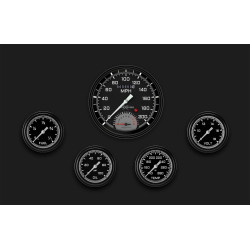 PartzBiz CM AX365GBLF - AutoCross Gray Five Gauge Set 365 PartzBiz CM AX365GBLF - AutoCross Gray Five Gauge Set 365
