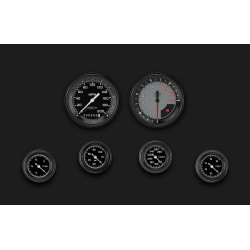 PartzBiz CM AX101GBLF - AutoCross Gray Six Gauge Set 101 PartzBiz CM AX101GBLF - AutoCross Gray Six Gauge Set 101