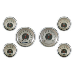 PartzBiz CM AN01SHC - Classic Instruments American Nickel 6 Gauge Set PartzBiz CM AN01SHC - Classic Instruments American Nickel 6 Gauge Set