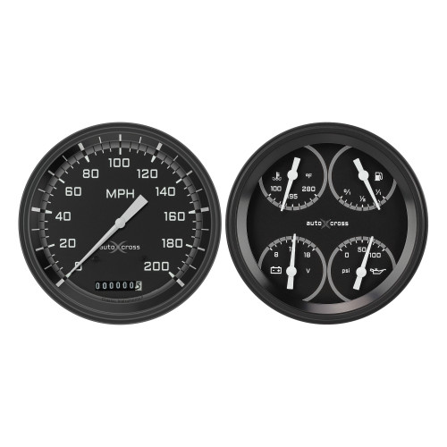 PartzBiz CM: AX52GBLF-Classic Instruments Auto Cross Grey 6 เกจชุด PartzBiz CM: AX52GBLF-Classic Instruments Auto Cross Grey 6 เกจชุด