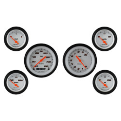 PartzBiz CM VS01WBLF - Classic Instruments Velocity White Six Gauge Set PartzBiz CM VS01WBLF - Classic Instruments Velocity White Six Gauge Set