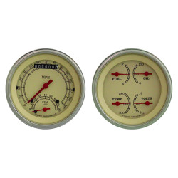 PartzBiz CM VT32SLF - Classic Instruments Vintage Series Two Gauge Set PartzBiz CM VT32SLF - Classic Instruments Vintage Series Two Gauge Set