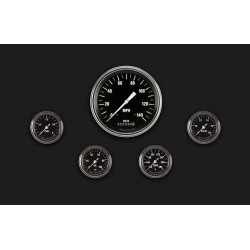 PartzBiz CM HR154SLF - Hot Rod Five Gauge Set 154 PartzBiz CM HR154SLF - Hot Rod Five Gauge Set 154