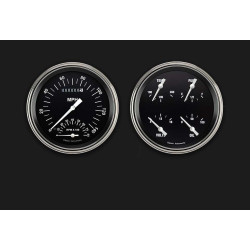PartzBiz CM HR62SLF - Hot Rod Series Two Gauge Set PartzBiz CM HR62SLF - Hot Rod Series Two Gauge Set
