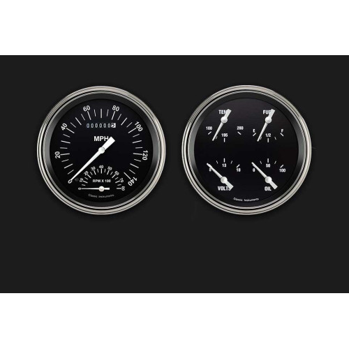 PartzBiz CM: HR62SLF-Hot Rod Series Two Gauge Set PartzBiz CM: HR62SLF-Hot Rod Series Two Gauge Set