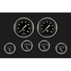 PartzBiz CM HR251SLF - Hot Rod Six Gauge Set 251 PartzBiz CM HR251SLF - Hot Rod Six Gauge Set 251