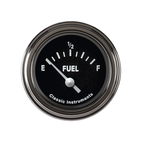 PartzBiz CM: TE12BSLF-Tetra Series, Black Fuel Gauge 0-90 PartzBiz CM: TE12BSLF-Tetra Series, Black Fuel Gauge 0-90