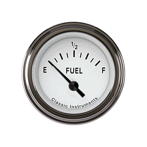 PartzBiz CM: TE11WSLF-Tetra Series, White Fuel Gauge 75-10 PartzBiz CM: TE11WSLF-Tetra Series, White Fuel Gauge 75-10