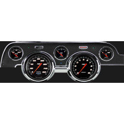 PartzBiz CM MU67DVSB - Velocity Black 1967-68 Mustang