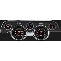 PartzBiz CM MU67VSB - Velocity Black 1967-68 Mustang