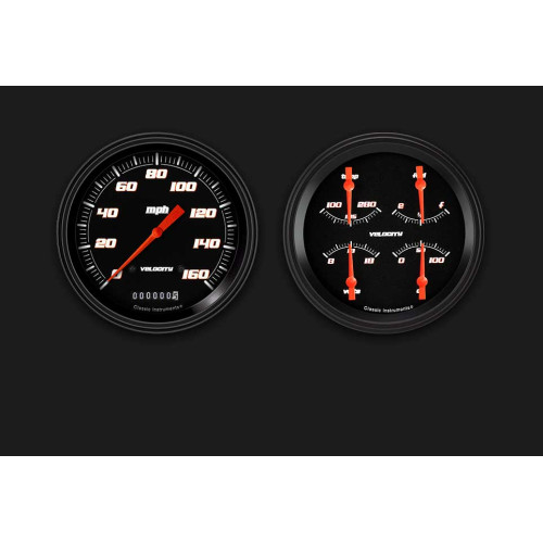 PartzBiz CM: VS52BBLF-ชุดเกจสองชุด Velocity Black Series PartzBiz CM: VS52BBLF-ชุดเกจสองชุด Velocity Black Series