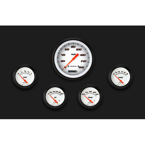 PartzBiz CM: VS254WBLF-ชุดเกจ Velocity White Five 254