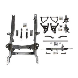 PartzBiz CM 032018-SDS - Detroit Speed Bare Hydroformed Subframe - Single Adjustable Shocks - BBC