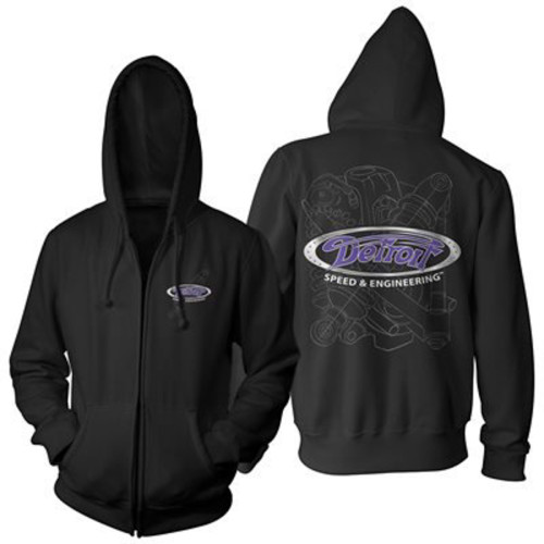 PartzBiz CM: 990146XXXL-Detroit Speed & Engineering Zip-Up Suspension Hoodie PartzBiz CM: 990146XXXL-Detroit Speed & Engineering Zip-Up Suspension Hoodie