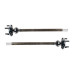 PartzBiz CM: 070901DS-Detroit Speed ​​Ford 9 in. Axle Shafts - Torino Flange - 31-Spline - 12mm x 1.5 Studs - คู่