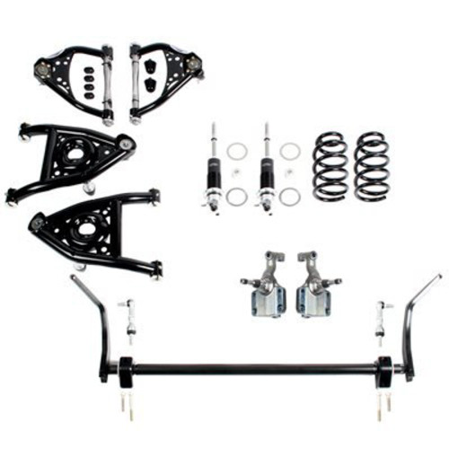 PartzBiz CM: 031346-DDS-Detroit Speed - Front Speed Kit 2 - Double Adjustable Shocks - Splined Sway Bar - BBC