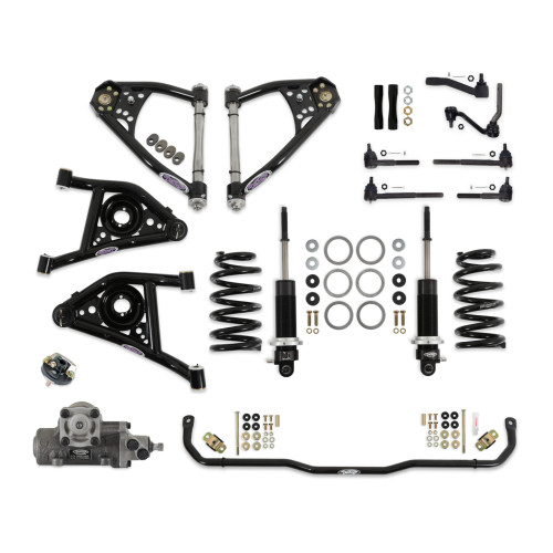 PartzBiz CM: 031353DS-Detroit Speed -Front Speed Kit 3 - Non-Adjustable Shocks - BBC PartzBiz CM: 031353DS-Detroit Speed -Front Speed Kit 3 - Non-Adjustable Shocks - BBC