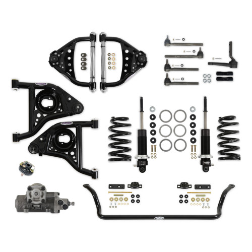 PartzBiz CM: 031365DS-Detroit Speed - Front Speed Kit 3 - Non-Adjustable Shocks - BBC PartzBiz CM: 031365DS-Detroit Speed - Front Speed Kit 3 - Non-Adjustable Shocks - BBC