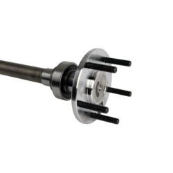PartzBiz CM 075800DS - Detroit Speed GM 12-Bolt Axle Shafts - Torino Flange - 30-Spline - Pair