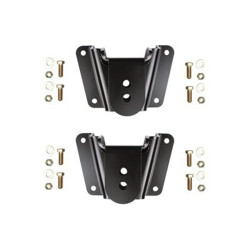PartzBiz CM 040113DS - Detroit Speed Leaf Spring Drop Hanger Kit