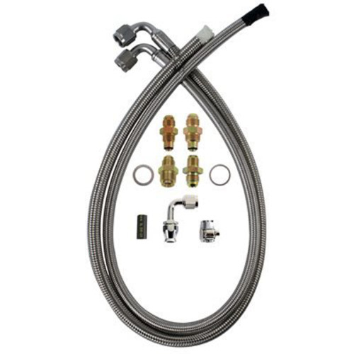 PartzBiz CM: 091301DS-Detroit Speed Power Steering Hose Kit PartzBiz CM: 091301DS-Detroit Speed Power Steering Hose Kit