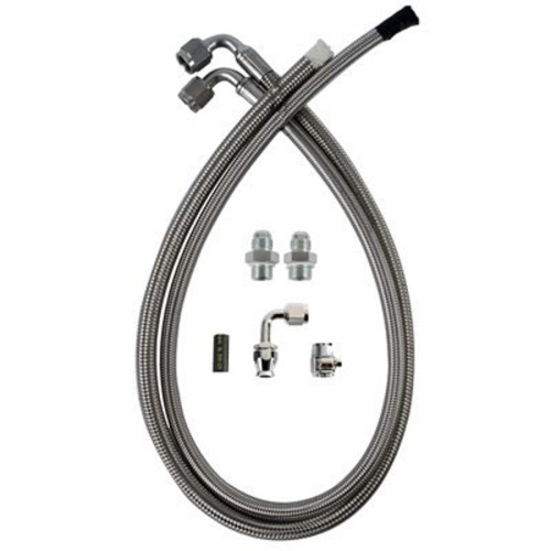 PartzBiz CM: 091302DS-Detroit Speed Power Steering Hose Kit PartzBiz CM: 091302DS-Detroit Speed Power Steering Hose Kit