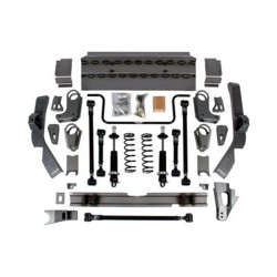 PartzBiz CM 041707DS - Detroit Speed QuadraLink Rear Suspension Kit - Base Shocks