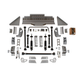 PartzBiz CM 041731DS - Detroit Speed QuadraLink Rear Suspension Kit - Base Shocks