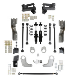 PartzBiz CM 041754DS - Detroit Speed QUADRALink Rear Suspension Kit - Non-Adjustable Shocks - Weld-in Axle Brackets