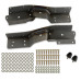 PartzBiz CM: 041753DS-Detroit Speed QUADRALink Rear Suspension Kit - Non-Adjustable Shocks - Bolt-in Axle Brackets