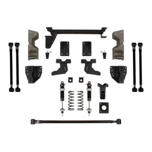 PartzBiz CM: 041750-SDS-Detroit Speed QuadraLink Rear Suspension Kit - Single Adjustable Shocks - Bolt-In Axle Brackets PartzBiz CM: 041750-SDS-Detroit Speed QuadraLink Rear Suspension Kit - Single Adjustable Shocks - Bolt-In Axle Brackets