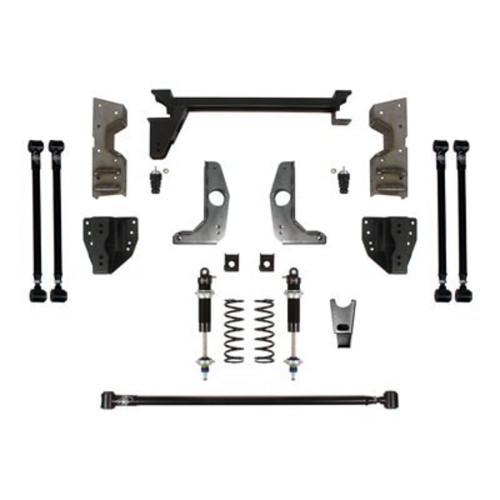 PartzBiz CM: 041751-SDS-Detroit Speed QuadraLink Rear Suspension Kit - Single Adjustable Shocks - Weld-In Axle Brackets PartzBiz CM: 041751-SDS-Detroit Speed QuadraLink Rear Suspension Kit - Single Adjustable Shocks - Weld-In Axle Brackets
