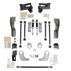 PartzBiz CM 041754-SDS - Detroit Speed QUADRALink Rear Suspension Kit - Single Adjustable Shocks - Weld-in Axle Brackets PartzBiz CM 041754-SDS - Detroit Speed QUADRALink Rear Suspension Kit - Single Adjustable Shocks - Weld-in Axle Brackets