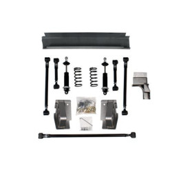 PartzBiz CM 041705-DADS - Detroit Speed QuadraLink Rear Suspension Kit Without Axle Brackets - Double Adjustable Shocks PartzBiz CM 041705-DADS - Detroit Speed QuadraLink Rear Suspension Kit Without Axle Brackets - Double Adjustable Shocks