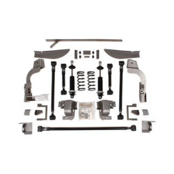 PartzBiz CM 041712DS - Detroit Speed QuadraLink Rear Suspension Kit Without Axle Brackets - Base Shocks PartzBiz CM 041712DS - Detroit Speed QuadraLink Rear Suspension Kit Without Axle Brackets - Base Shocks