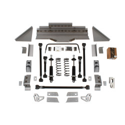 PartzBiz CM 041733DS - Detroit Speed QuadraLink Rear Suspension Kit Without Axle Brackets - Base Shocks PartzBiz CM 041733DS - Detroit Speed QuadraLink Rear Suspension Kit Without Axle Brackets - Base Shocks