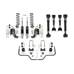 PartzBiz CM 041646-SDS - Detroit Speed - Rear Speed Kit 2 - Single Adjustable Shocks