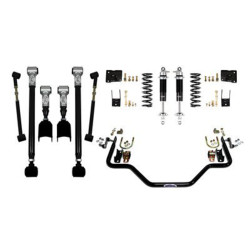 PartzBiz CM 041623-SDS - Detroit Speed ​​- ชุดความเร็วด้านหลัง 3 - โช๊คเดี่ยวแบบปรับได้ - Moser Axle